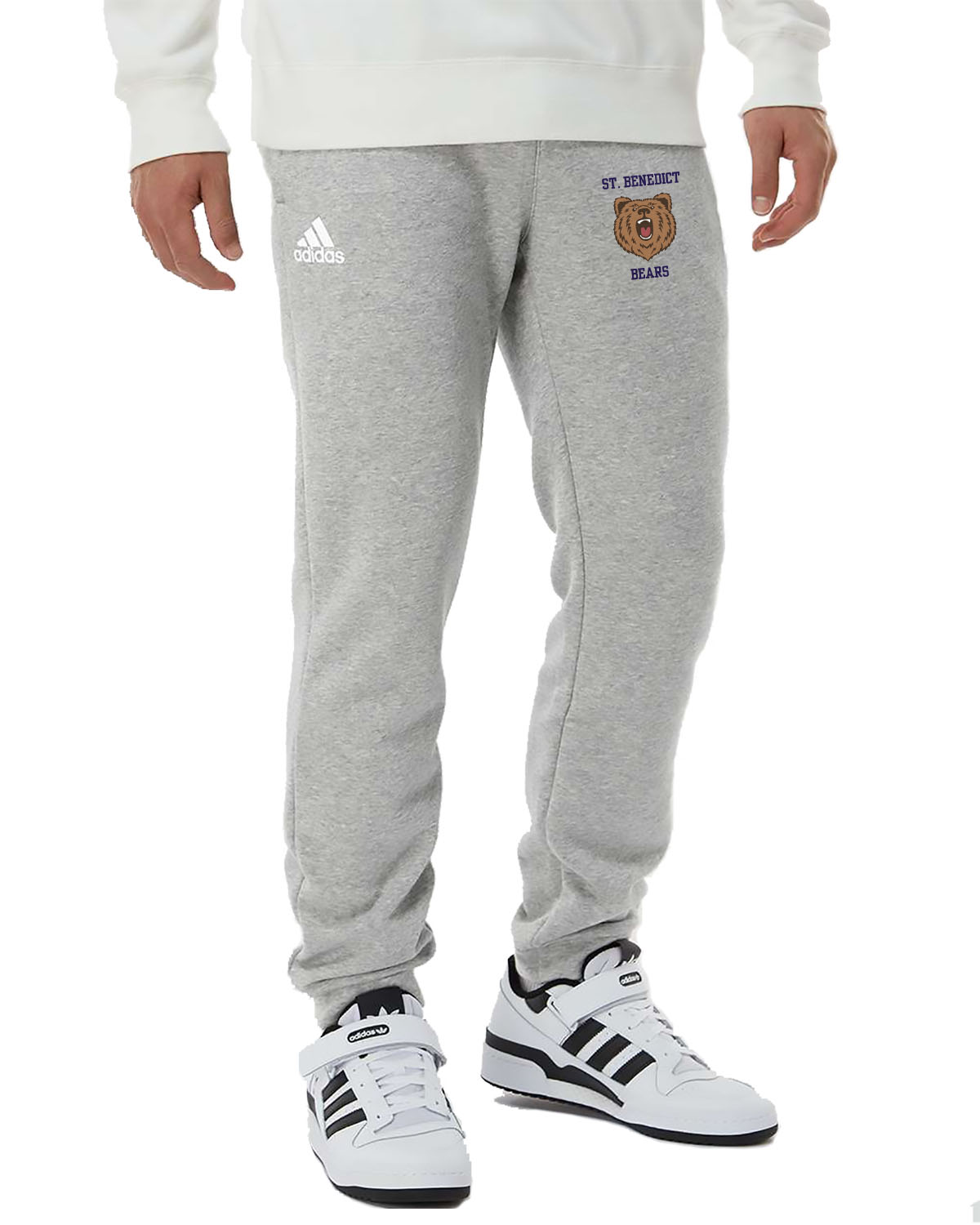 St. Benedict // Adult Fleece Joggers - Adidas