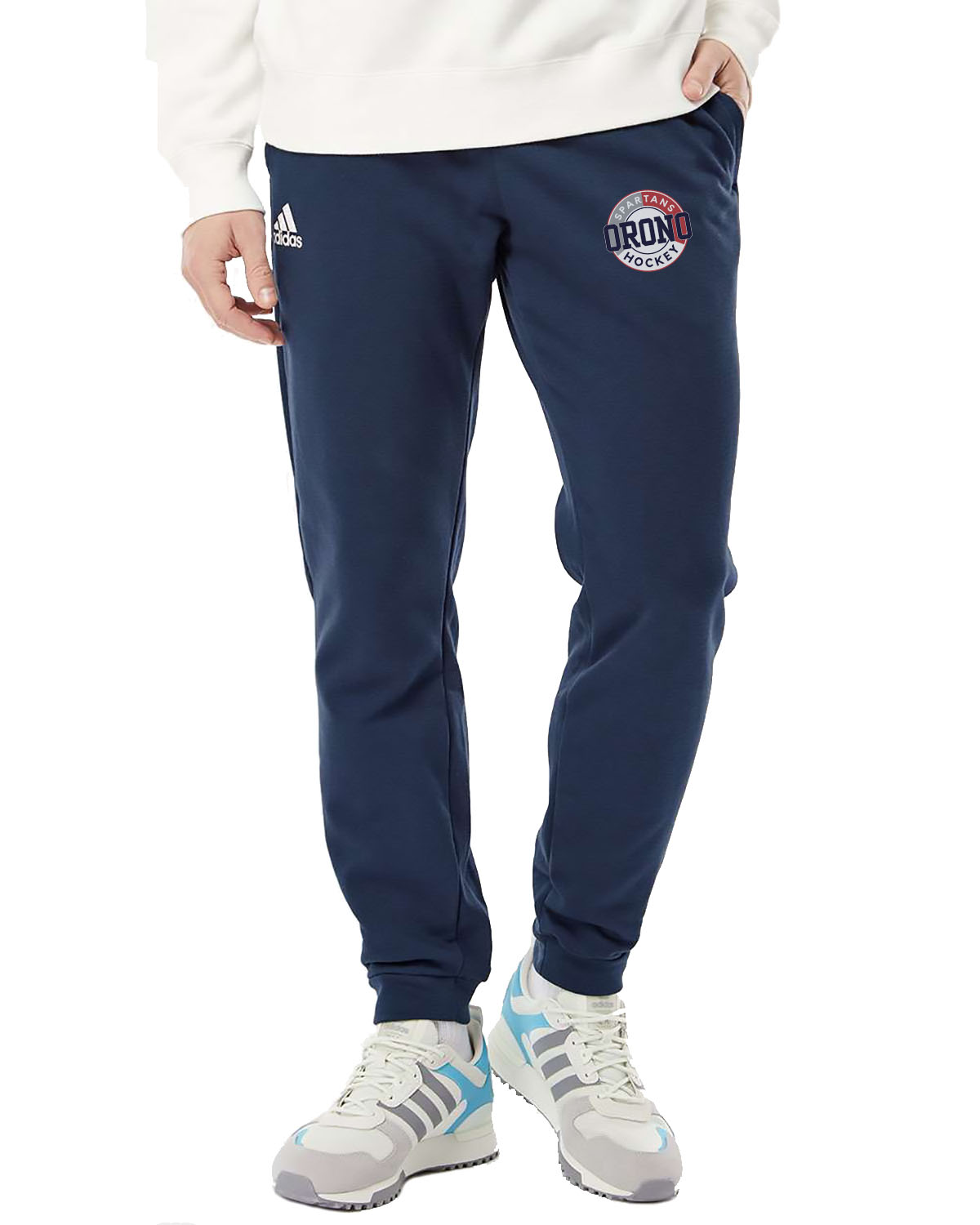 Orono Hockey // Adult Fleece Joggers - Adidas