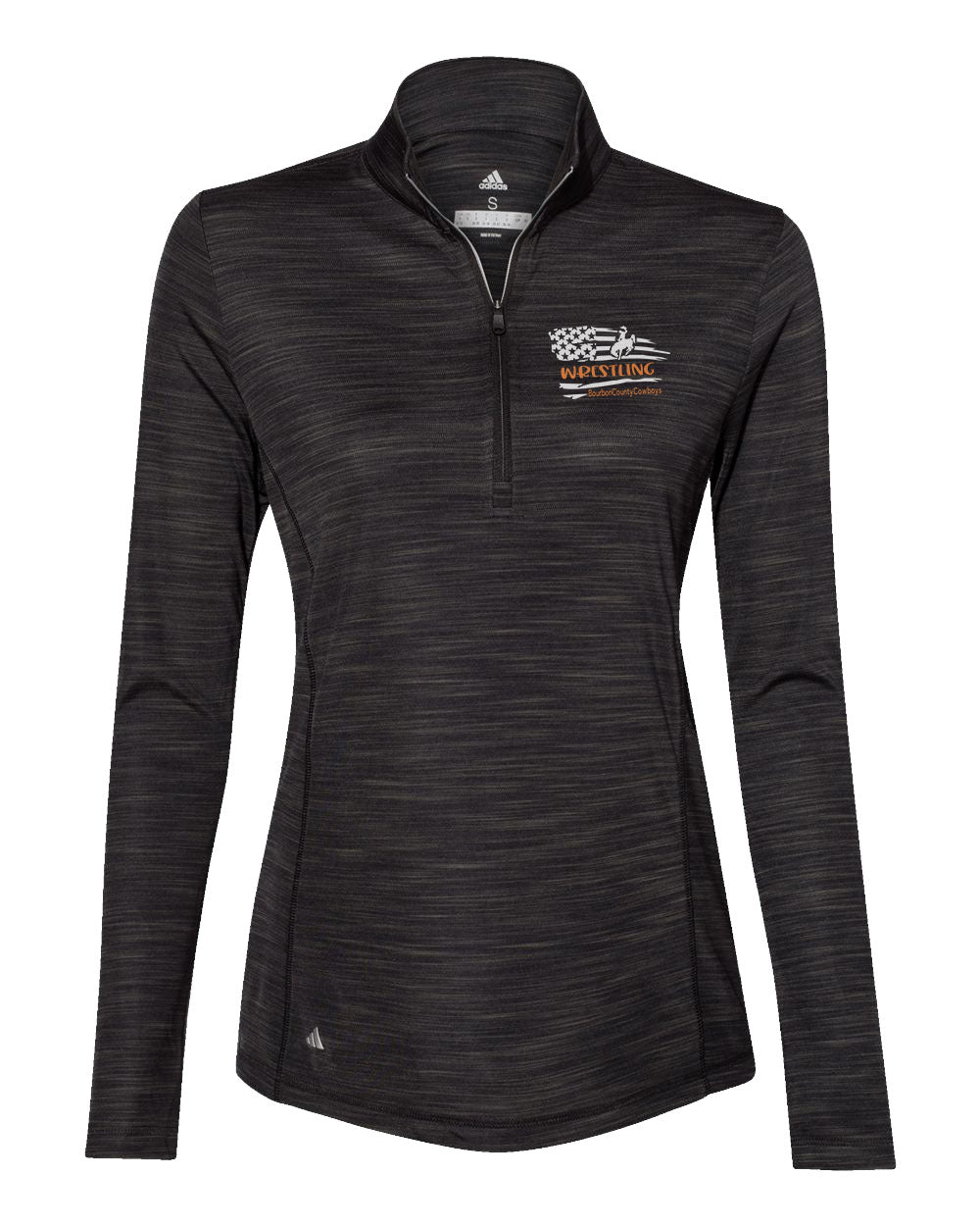 Bourbon County Cowboys Wrestling // Women's Melange Pullover - Adidas