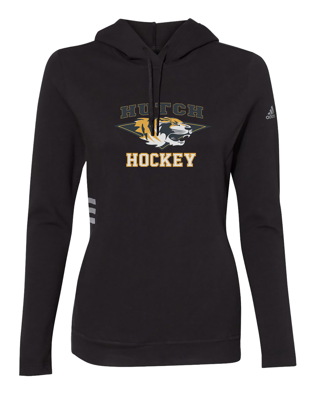 Hutchinson Hockey // Women's Lightweight Hoodie - Adidas