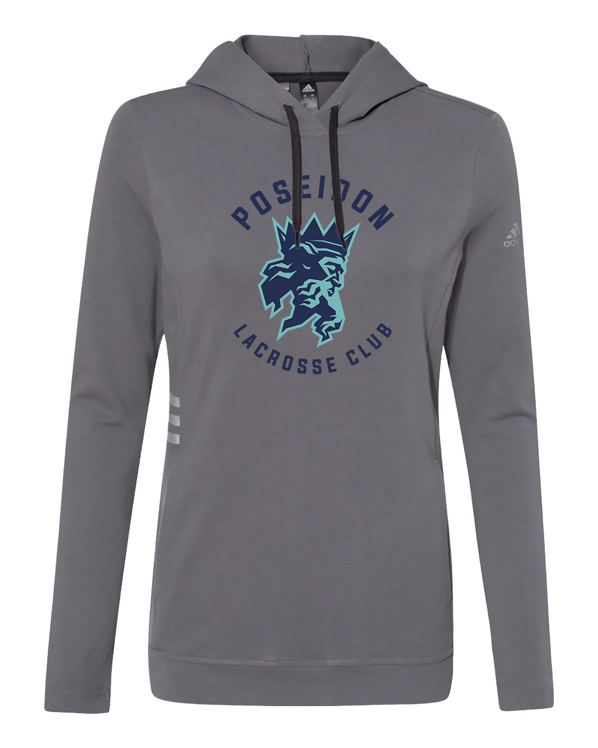 Poseidon Lacrosse // Women's Lightweight Hoodie - Adidas