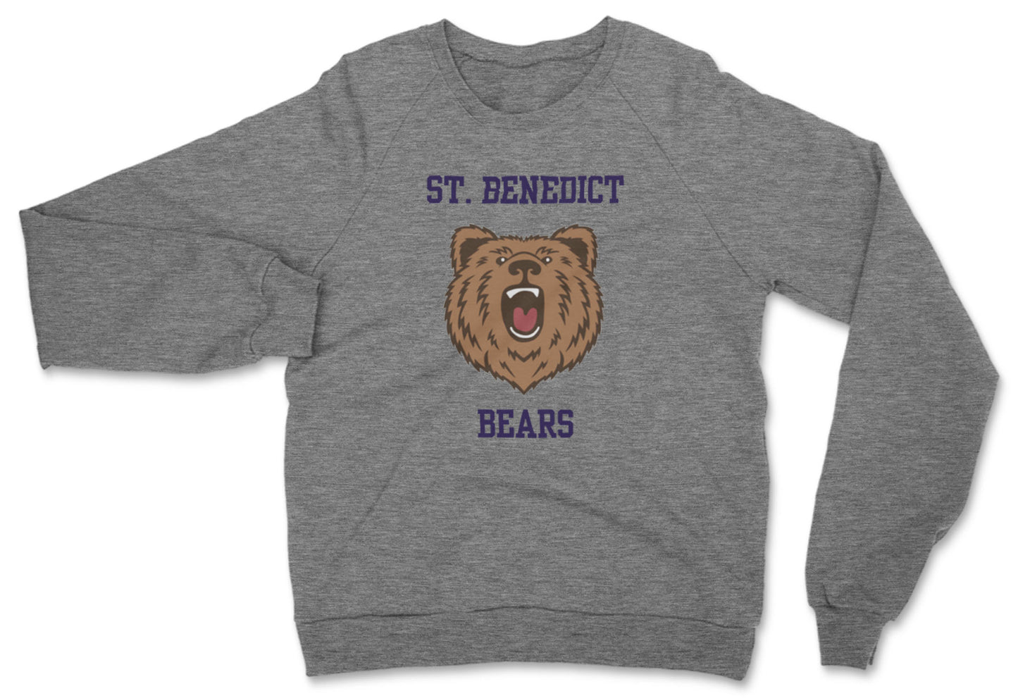 St. Benedict // Adult Fleece Crewneck