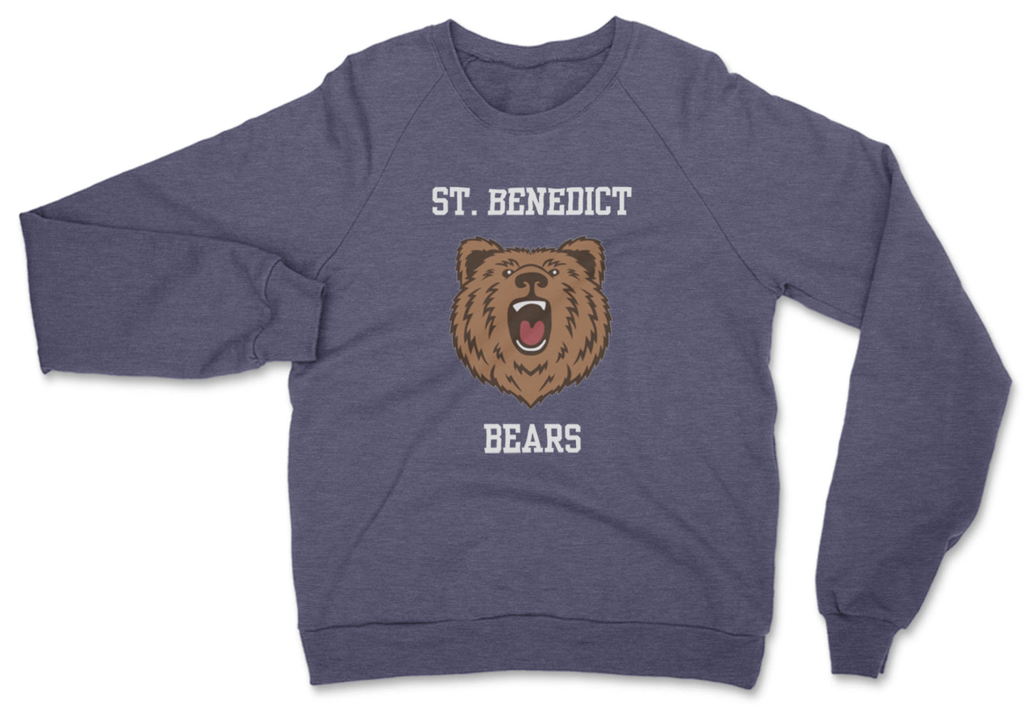 St. Benedict // Adult Fleece Crewneck