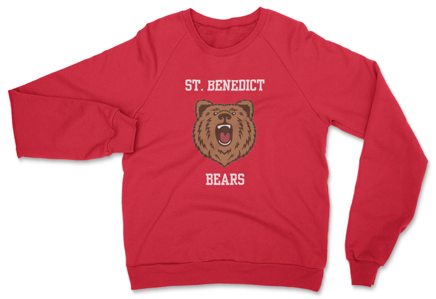 St. Benedict // Adult Fleece Crewneck