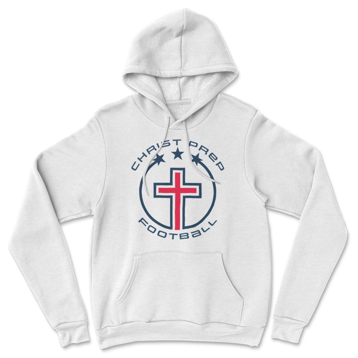 Christ Prep Football // Adult Fleece Hoodie