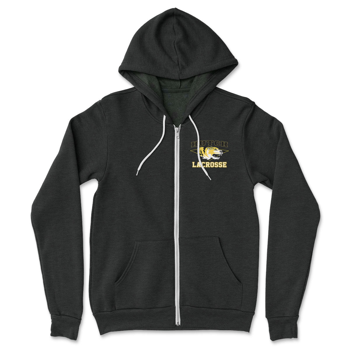 Hutchinson HS Lacrosse // Adult Zip Hoodie