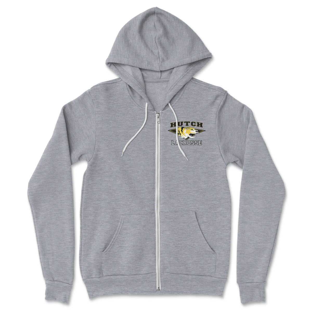 Hutchinson HS Lacrosse // Adult Zip Hoodie