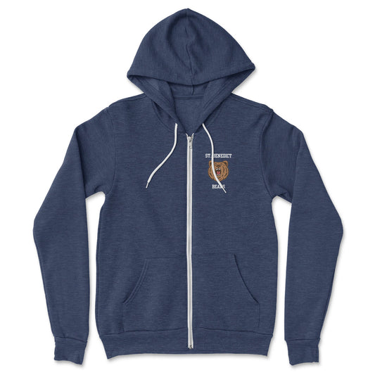 St. Benedict // Adult Zip Hoodie