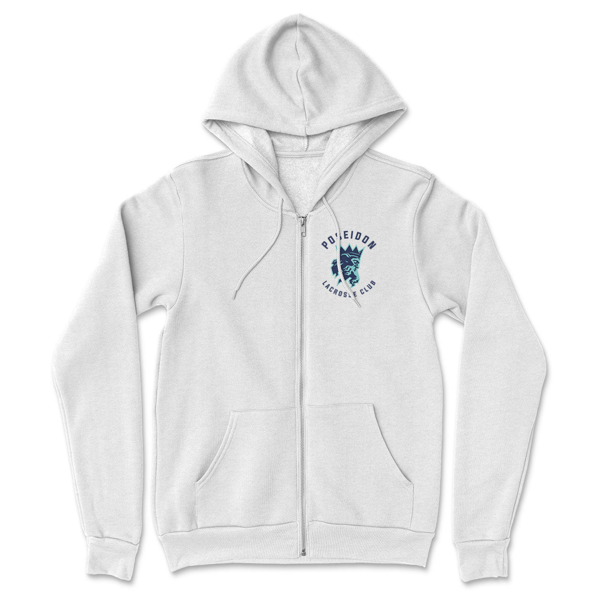 Poseidon Lacrosse // Adult Zip Hoodie