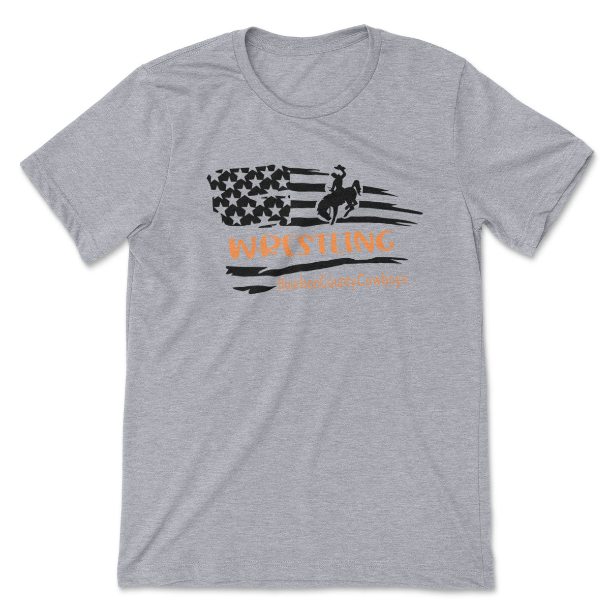 Bourbon County Cowboys Wrestling // Men's Tee