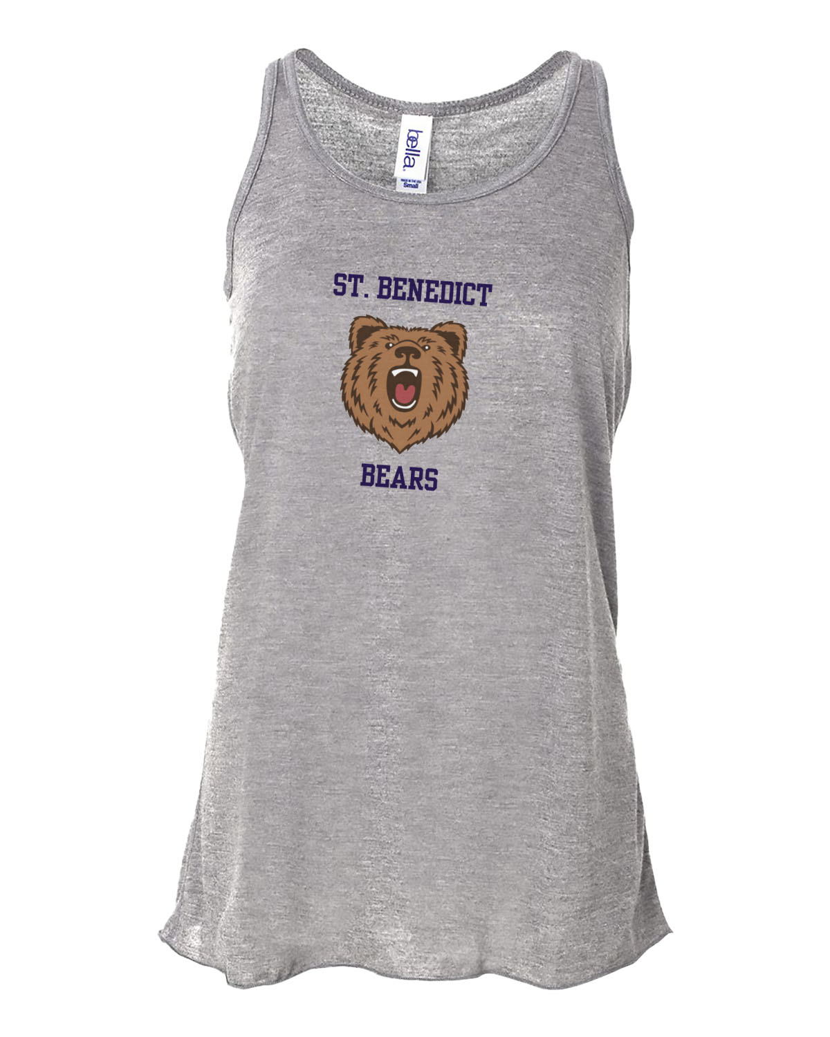 St. Benedict // Adult Flowy Racerback Tank