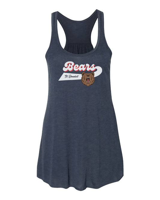 Bears // Youth Flowy Racerback Tank