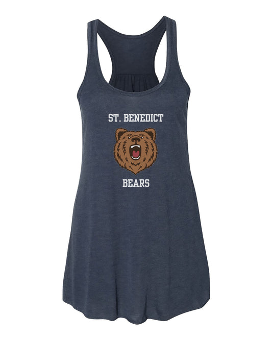 St. Benedict // Adult Flowy Racerback Tank
