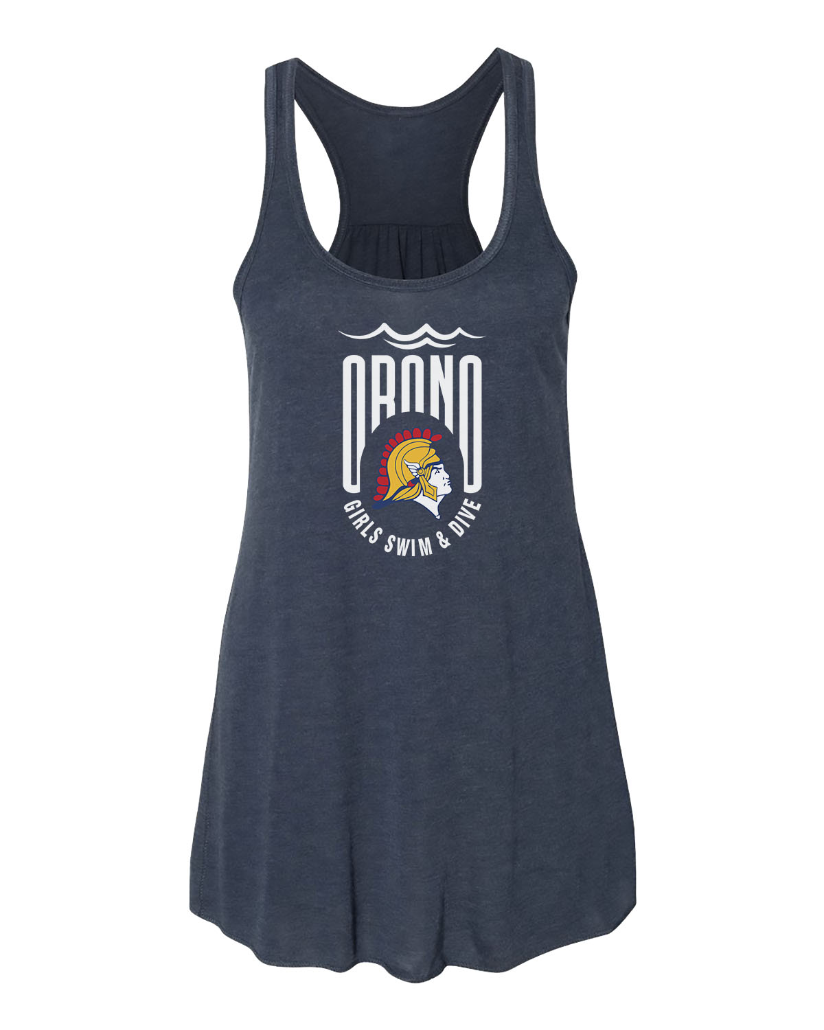 Orono Swim & Dive // Adult Flowy Racerback Tank
