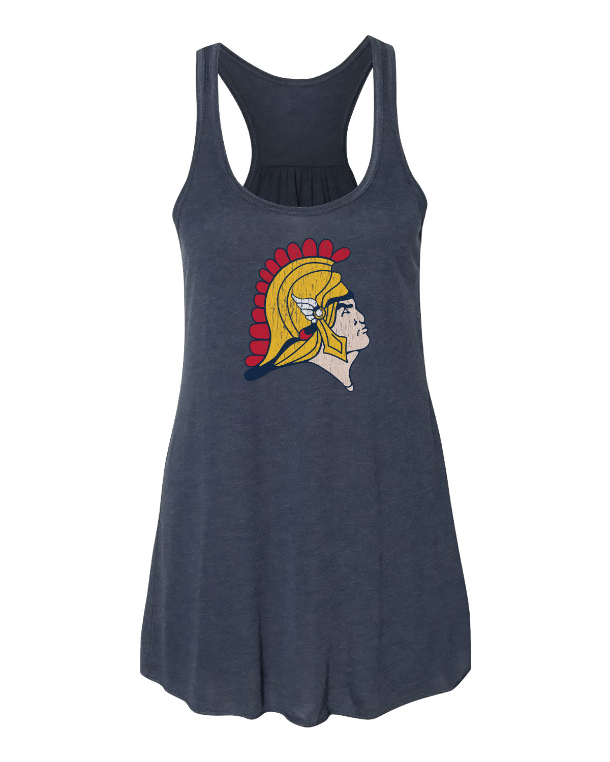 Vintage Spartan // Adult Flowy Racerback Tank