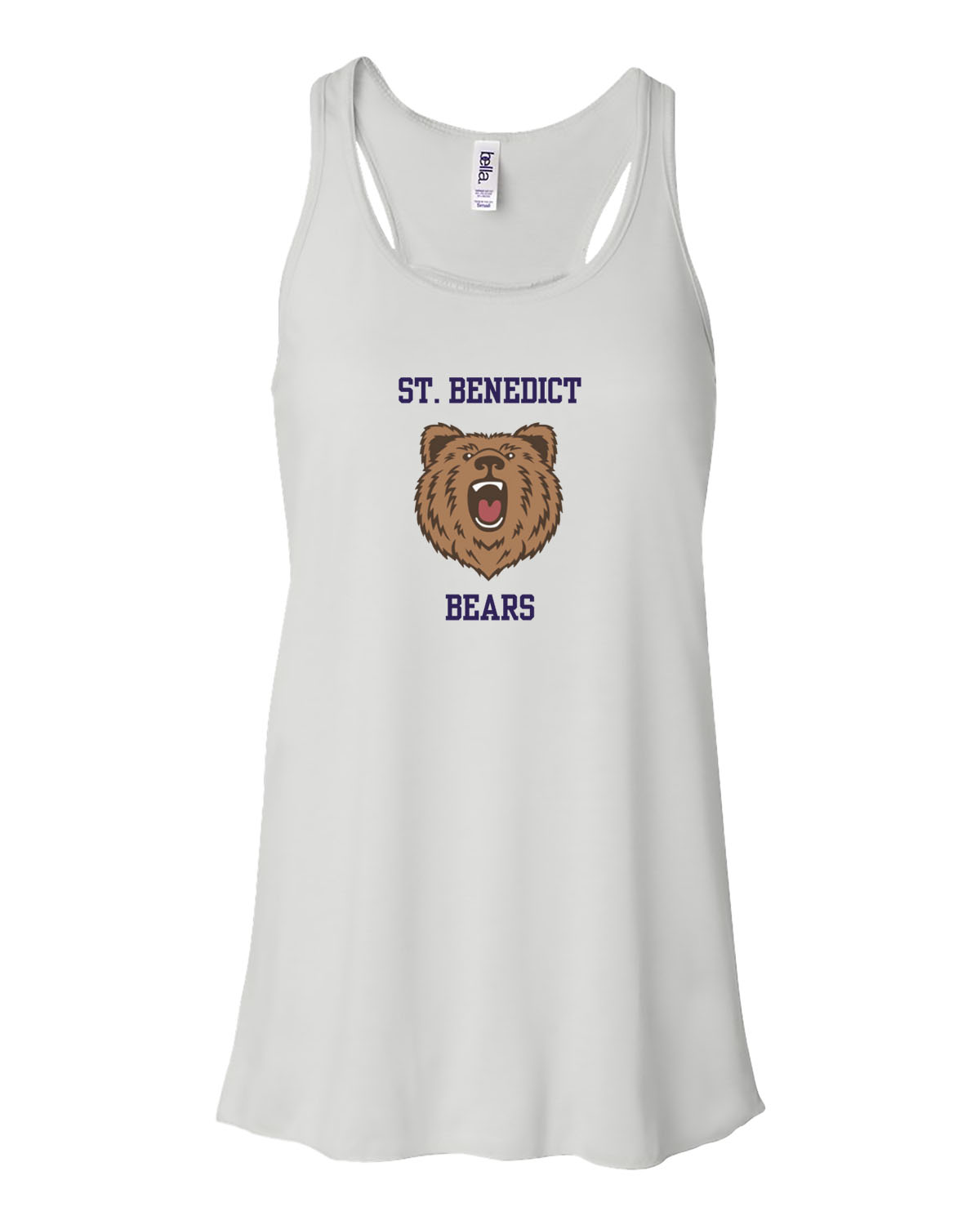 St. Benedict // Adult Flowy Racerback Tank