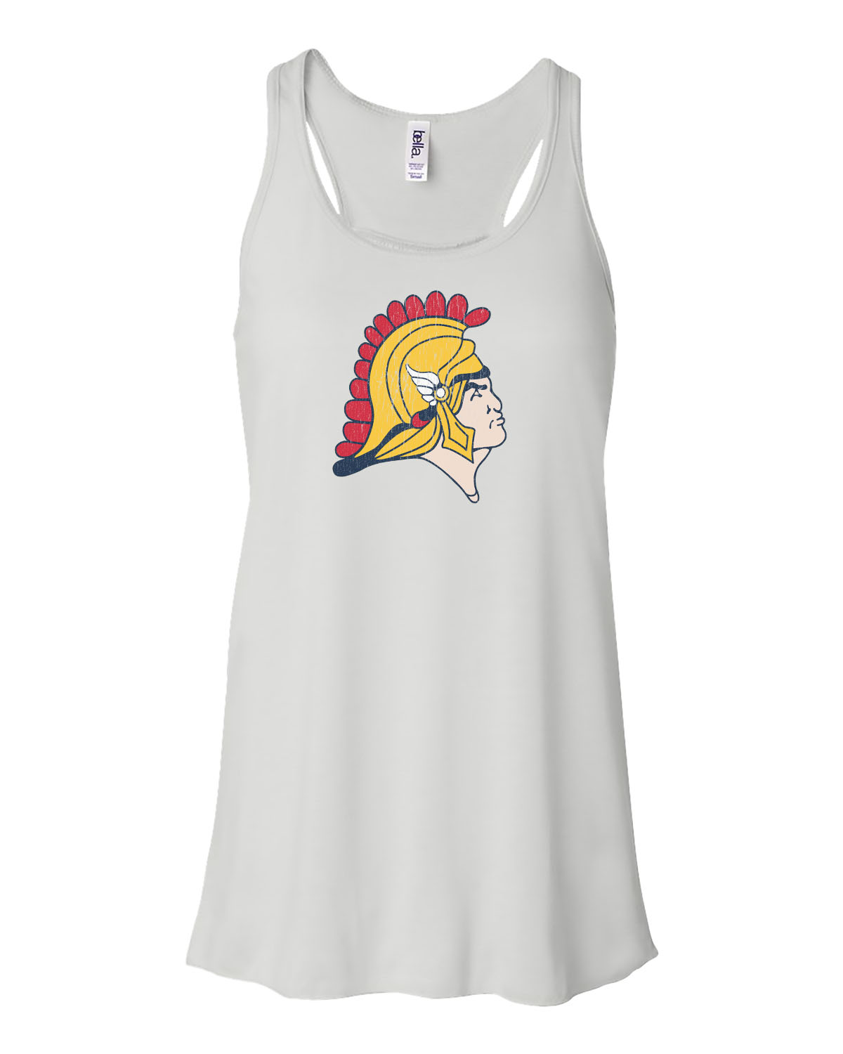 Vintage Spartan // Adult Flowy Racerback Tank