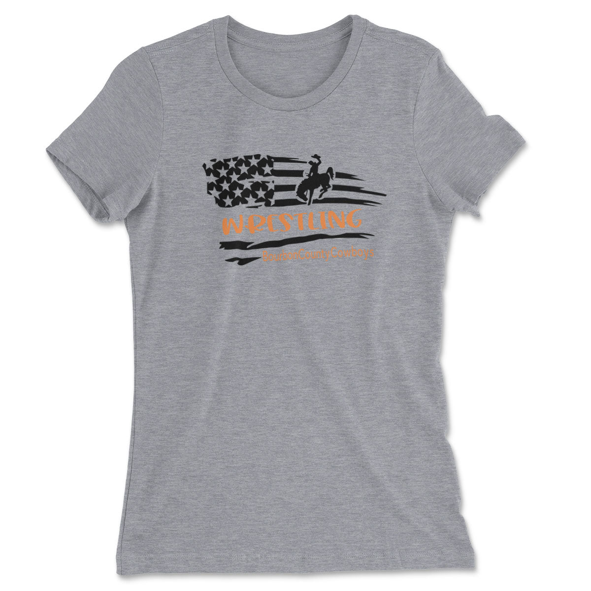 Bourbon County Cowboys Wrestling // Women's Tee