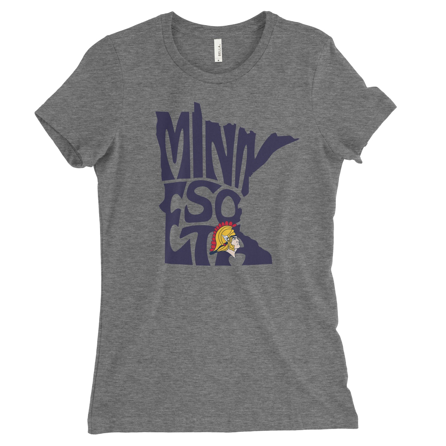 State and Spartan // Women's Tri-blend Tee