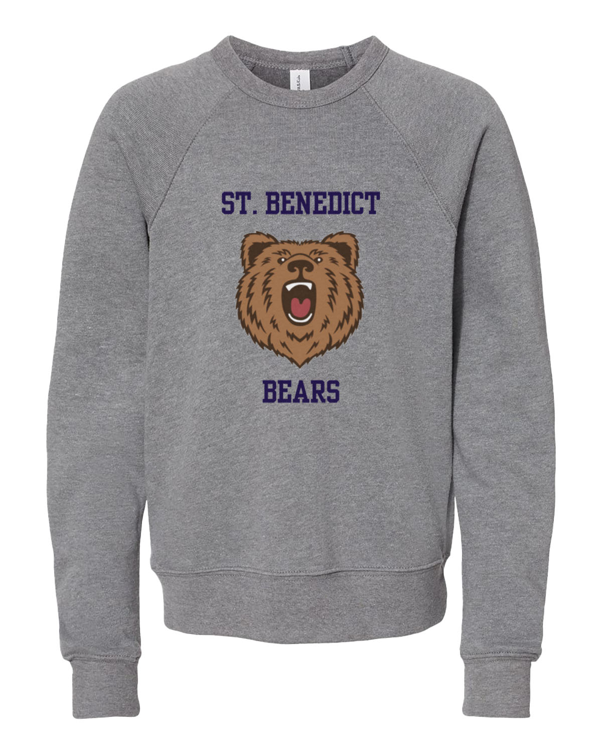 St. Benedict // Youth Fleece Crewneck