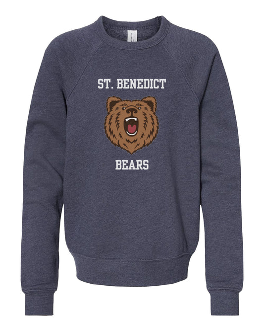 St. Benedict // Youth Fleece Crewneck