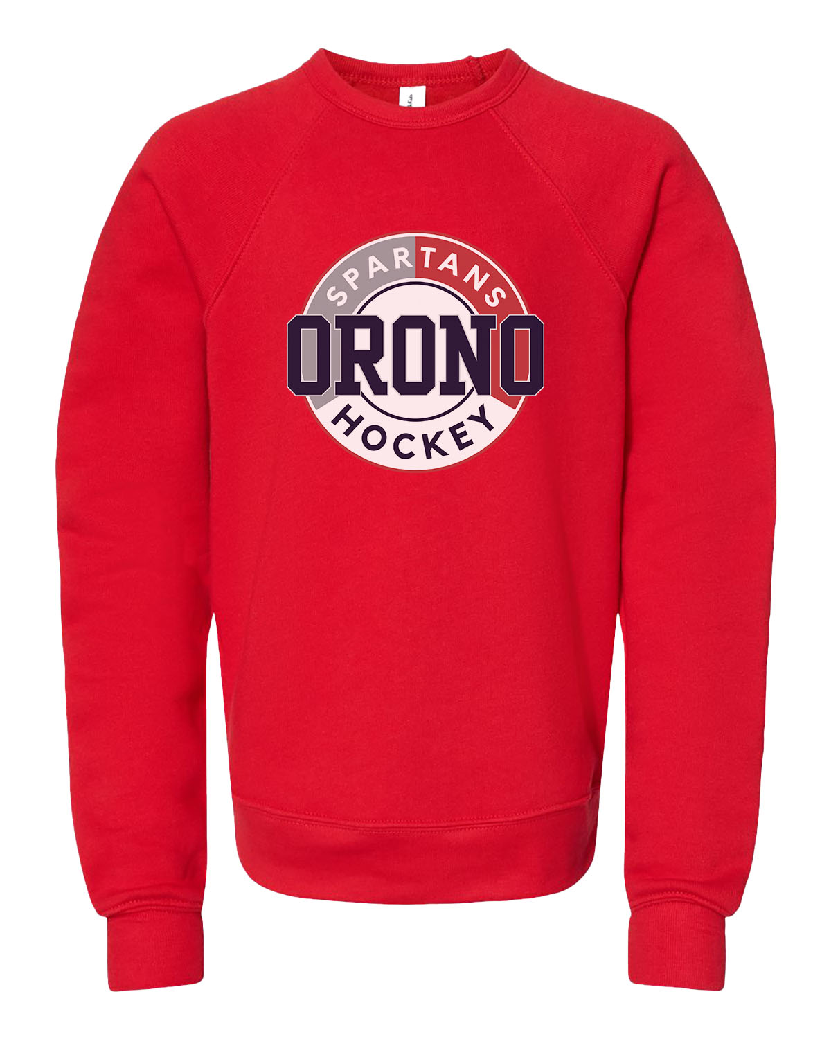 Orono Hockey // Youth Fleece Crewneck