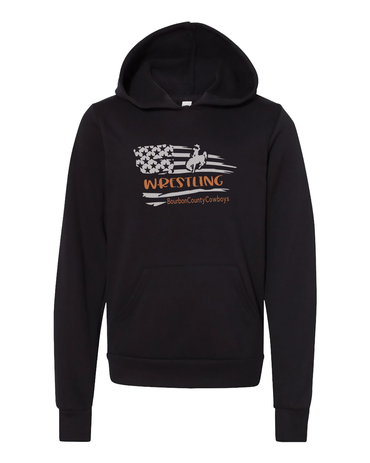 Bourbon County Cowboys Wrestling // Youth Hoodie