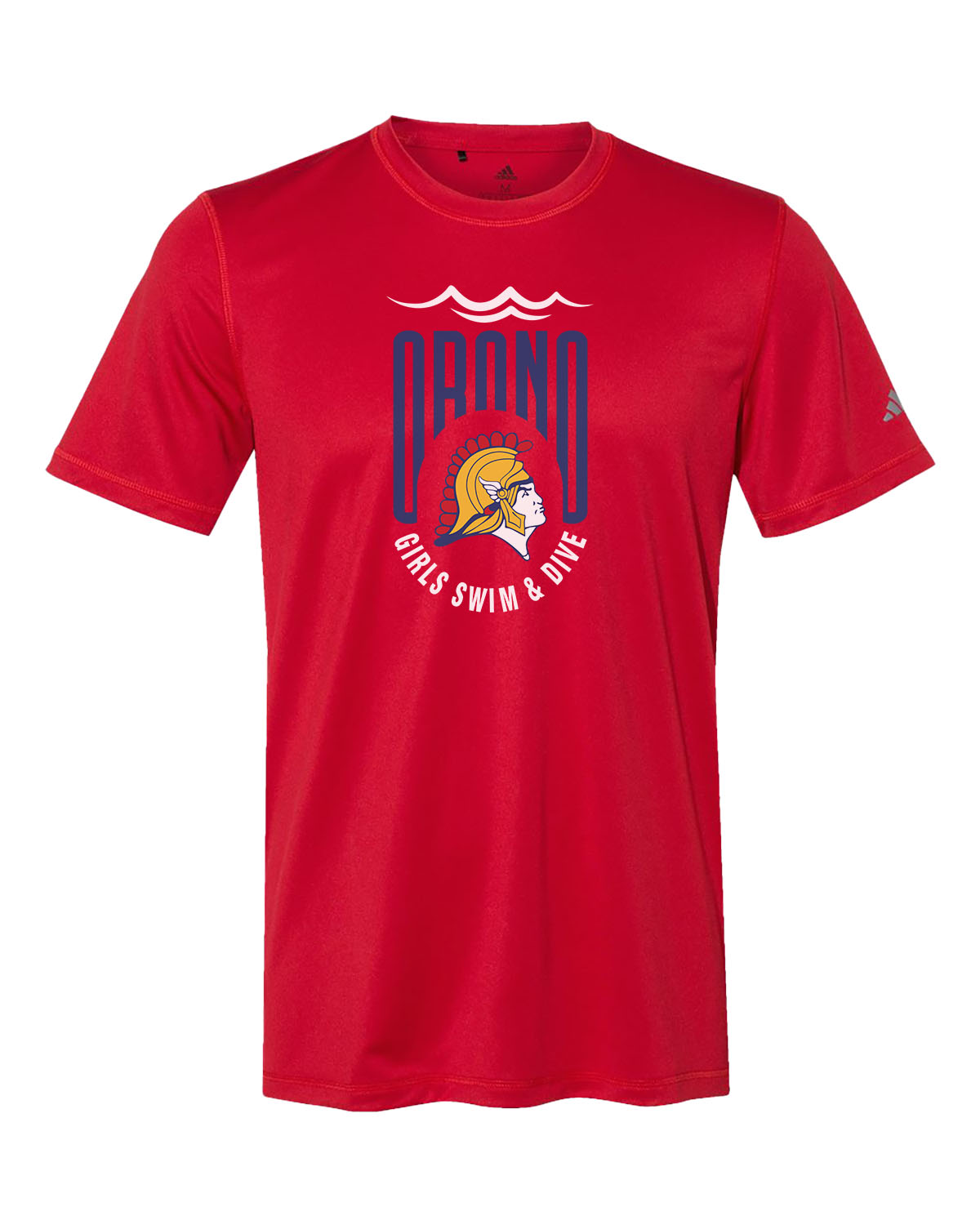 Orono Swim & Dive // Men's Performance Tee - Adidas