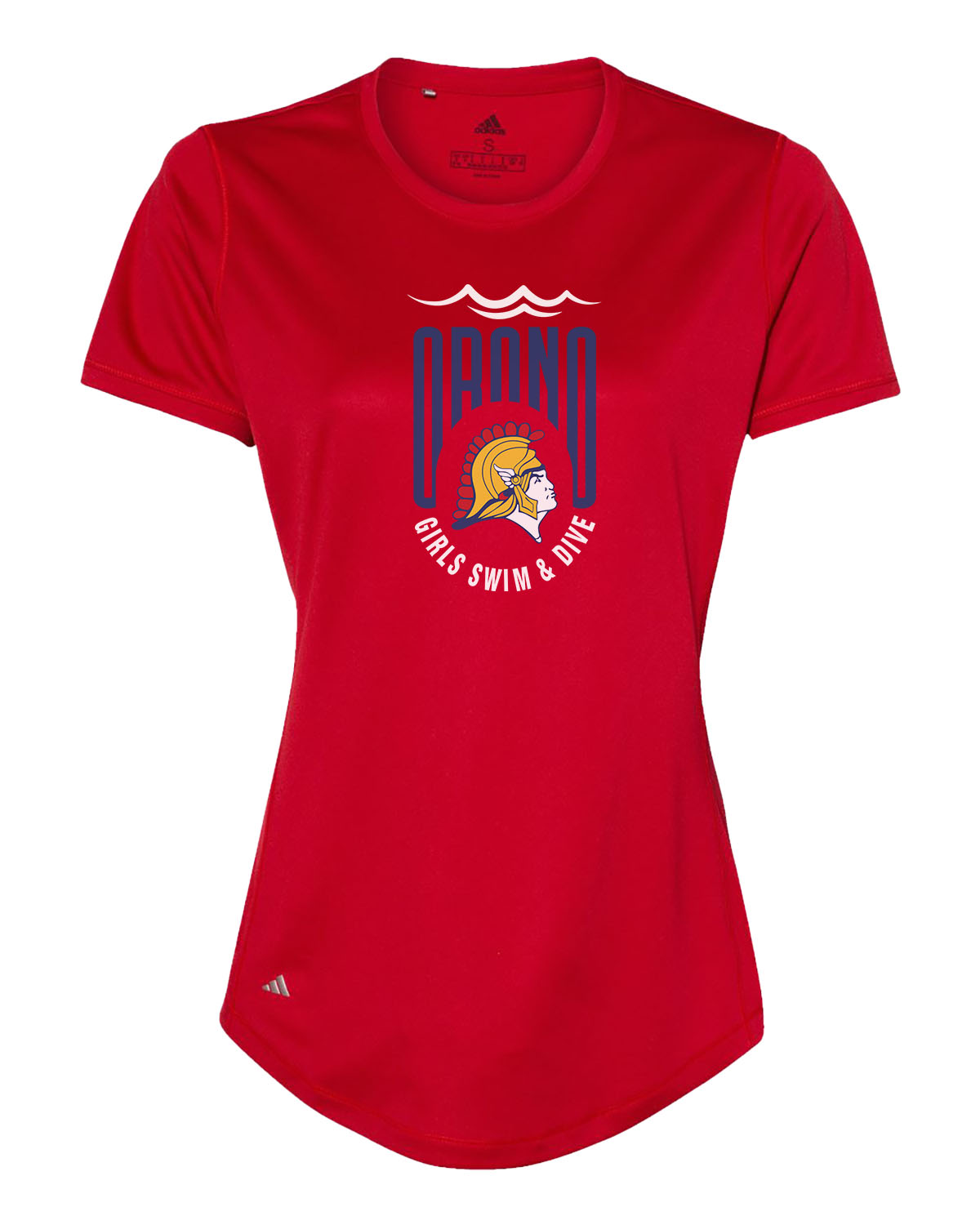 Orono Swim & Dive // Women's Performance Tee - Adidas