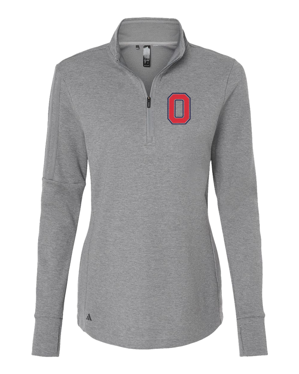 Orono Baseball // Women's Quarter Zip Sweater - Adidas