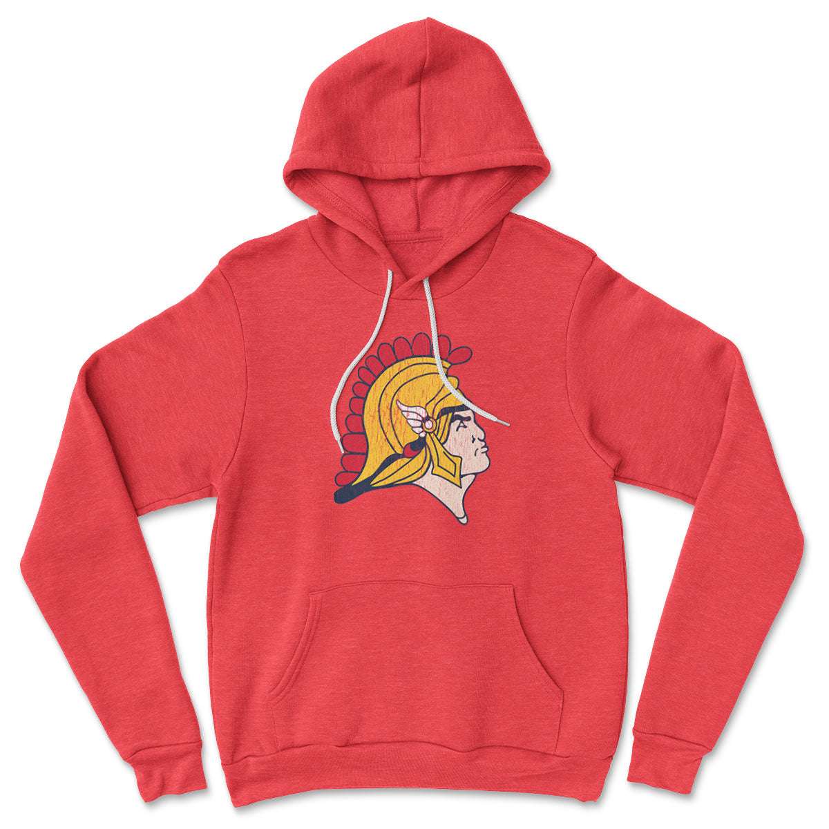 Vintage Spartan // Adult Fleece Hoodie