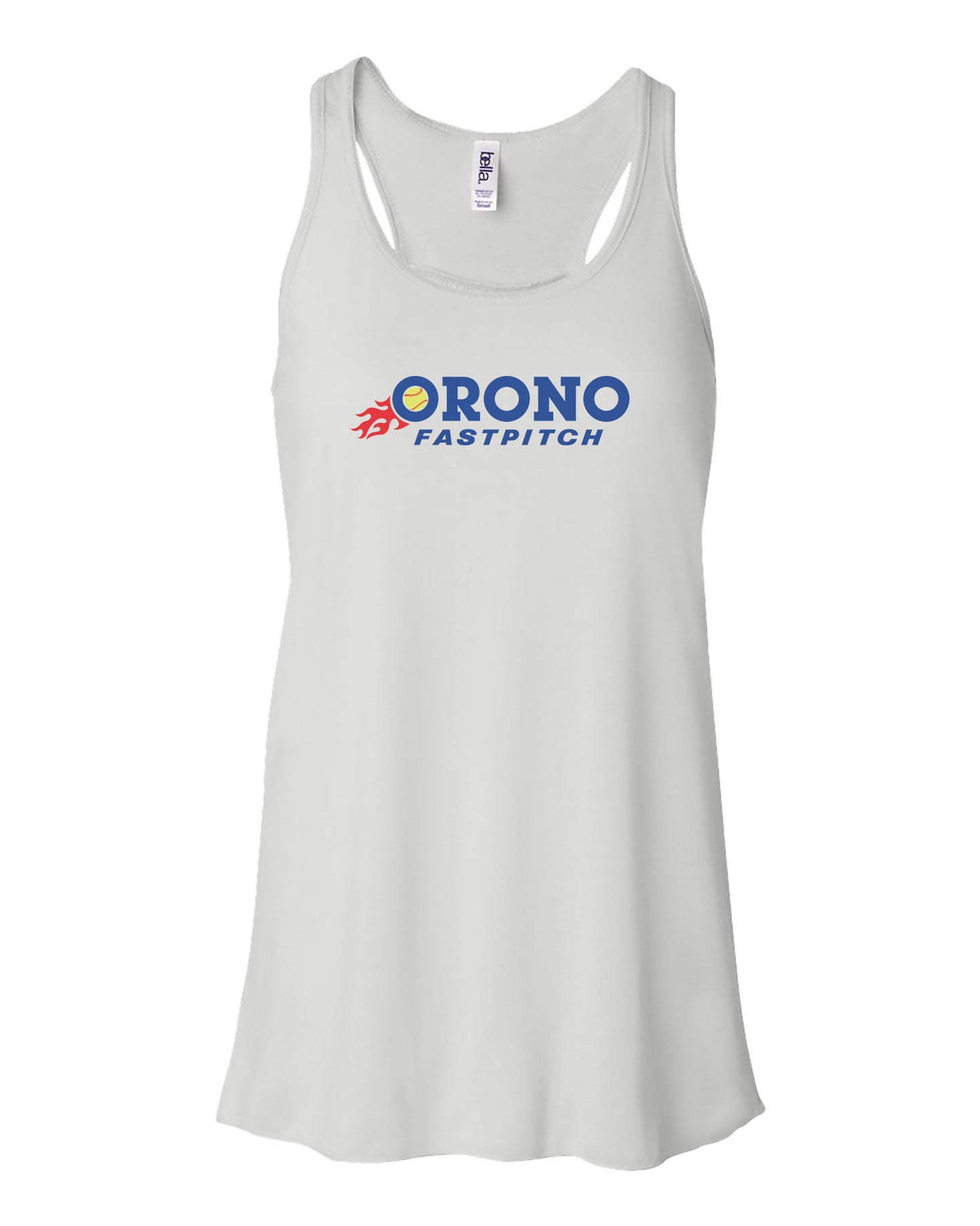 Orono Fastpitch // Flowy Racerback Tank