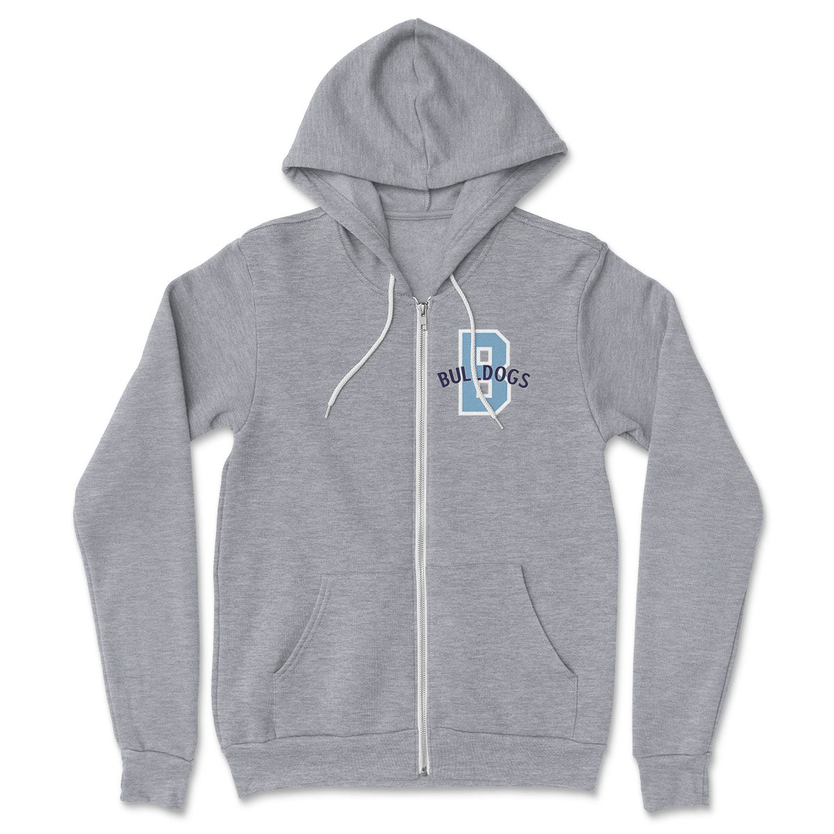 Bulldogs // Adult Zip Hoodie