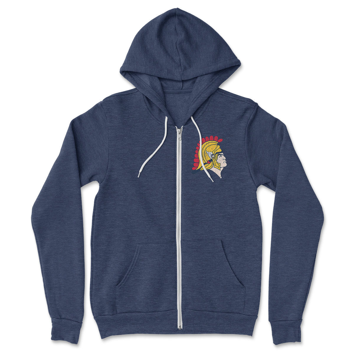 Vintage Spartan // Adult Zip Hoodie