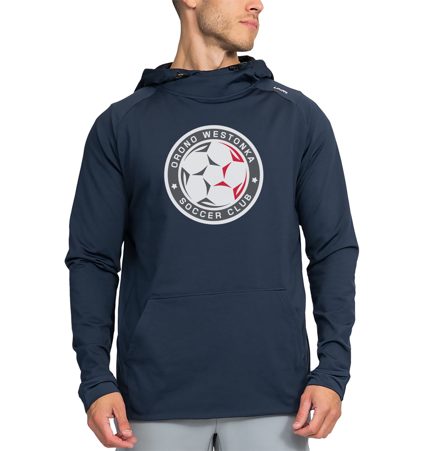 Orono Westonka Soccer // UNRL - Adult Crossover Hoodie