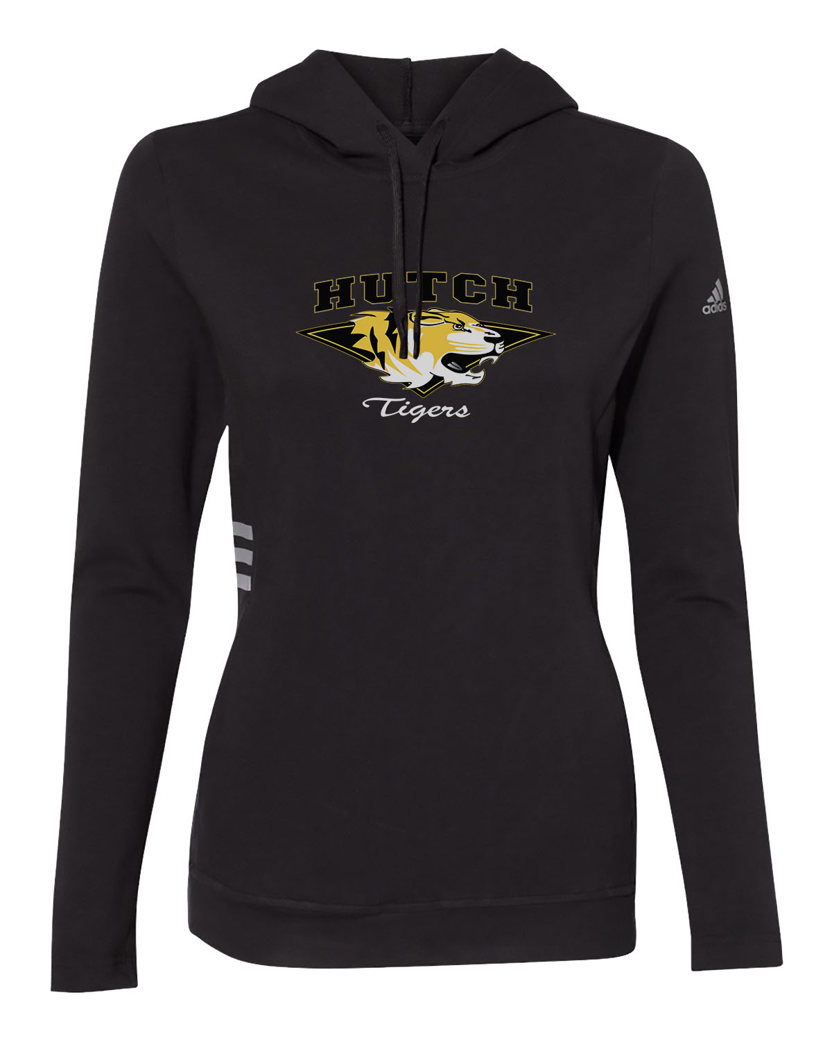 Hutchinson Tigers // Women's Lightweight Hoodie - Adidas
