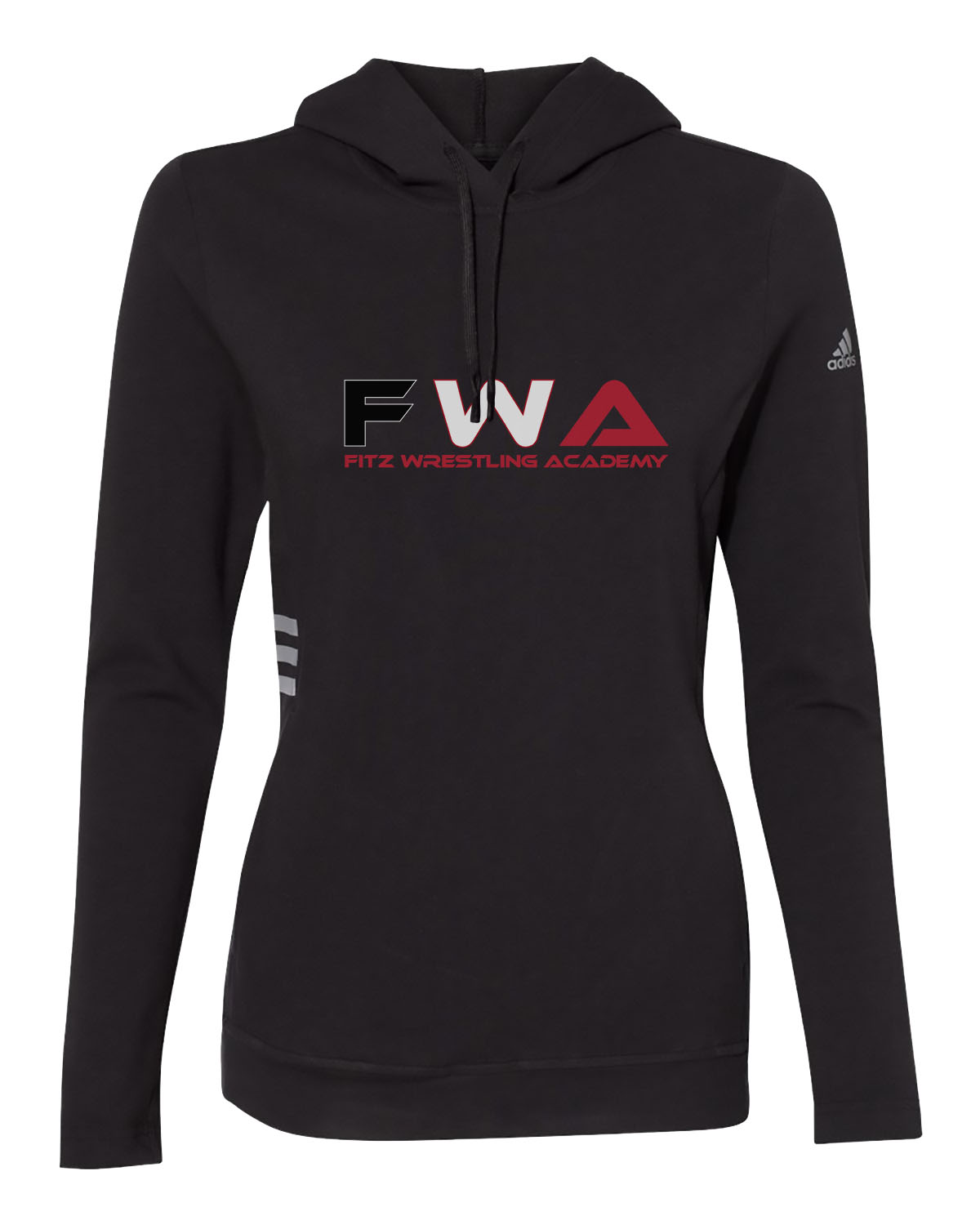 Fitz Wrestling Academy // Women's Lightweight Hoodie - Adidas