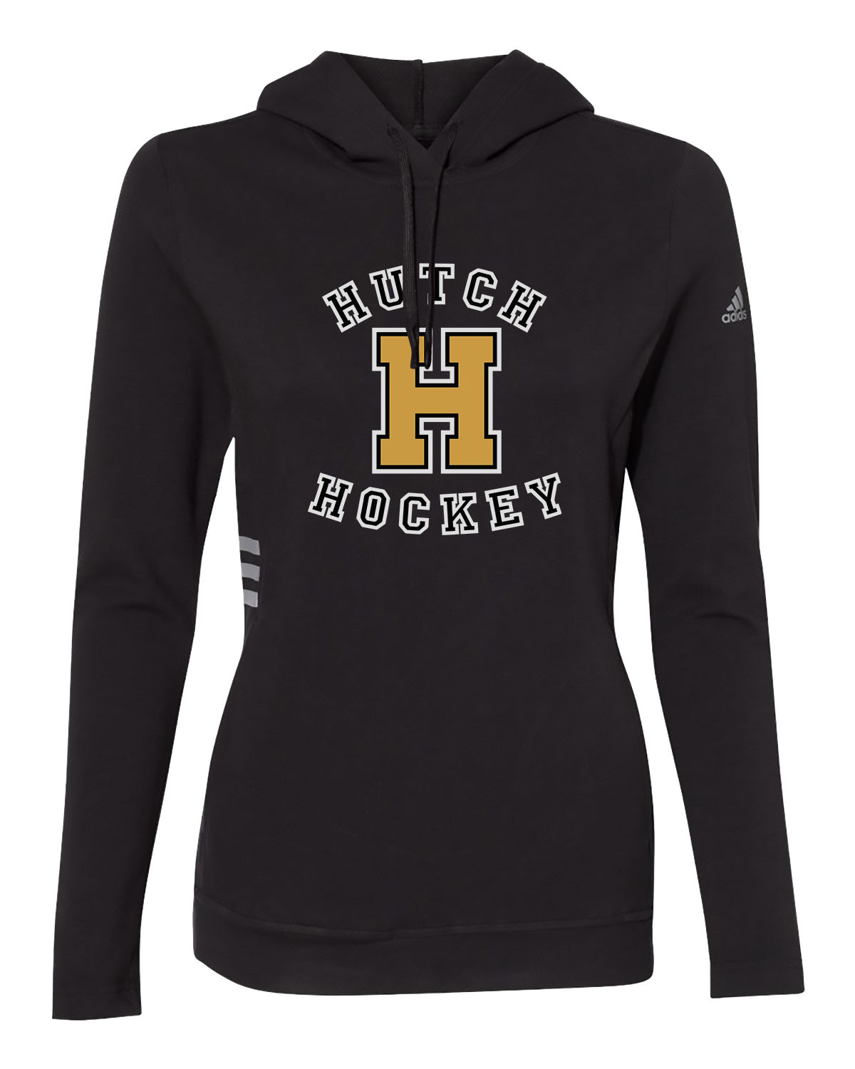 Hutchinson Girls Hockey // Women's Lightweight Hoodie - Adidas
