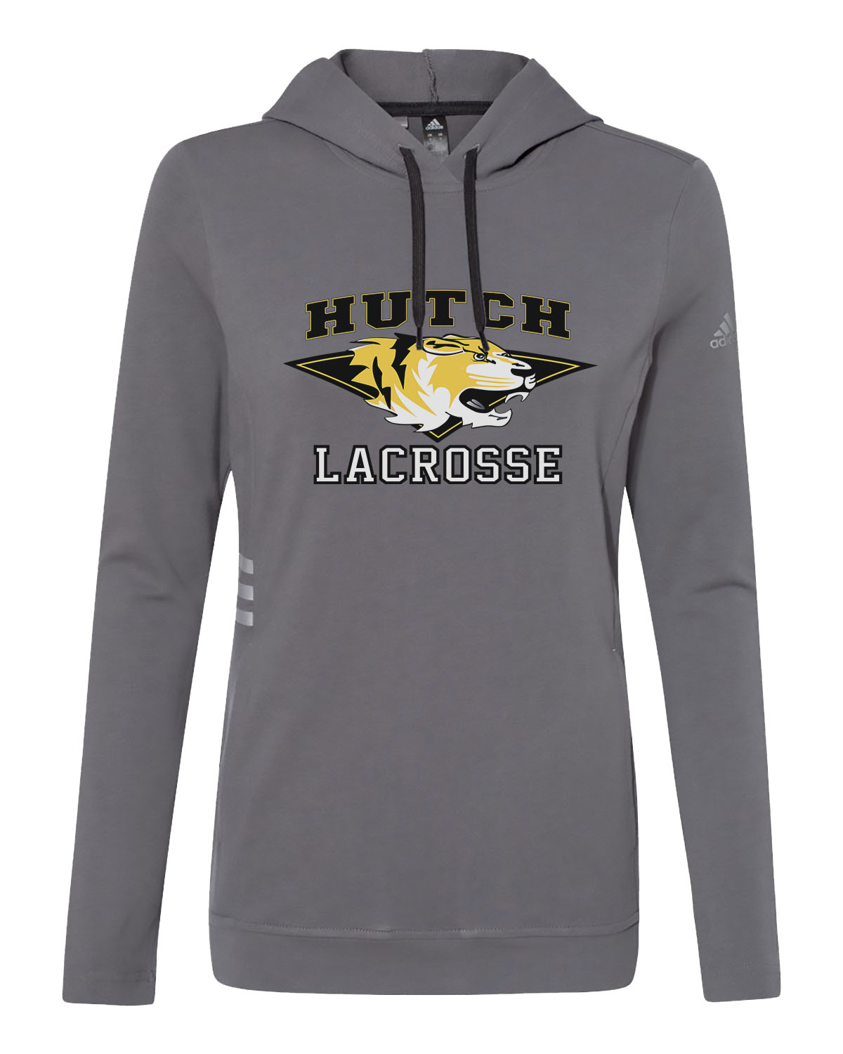 Hutchinson HS Lacrosse // Women's Lightweight Hoodie - Adidas