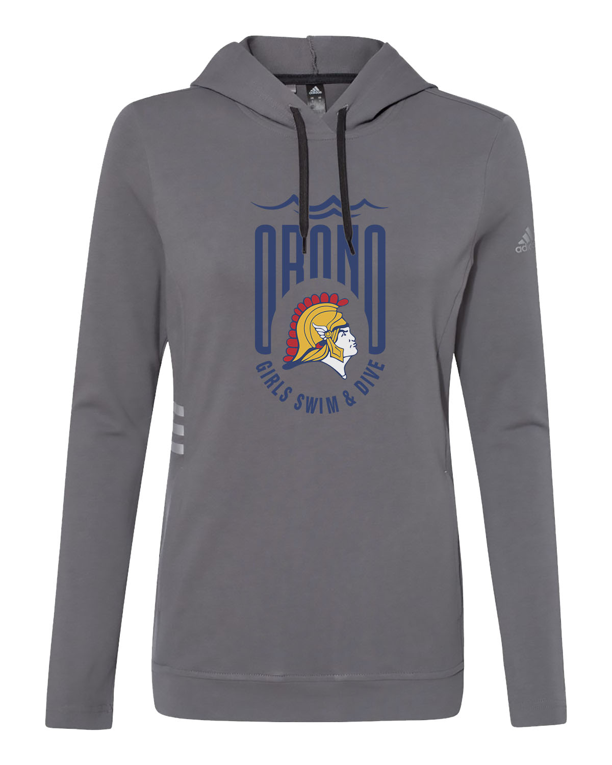 Orono Swim & Dive // Women's Lightweight Hoodie - Adidas