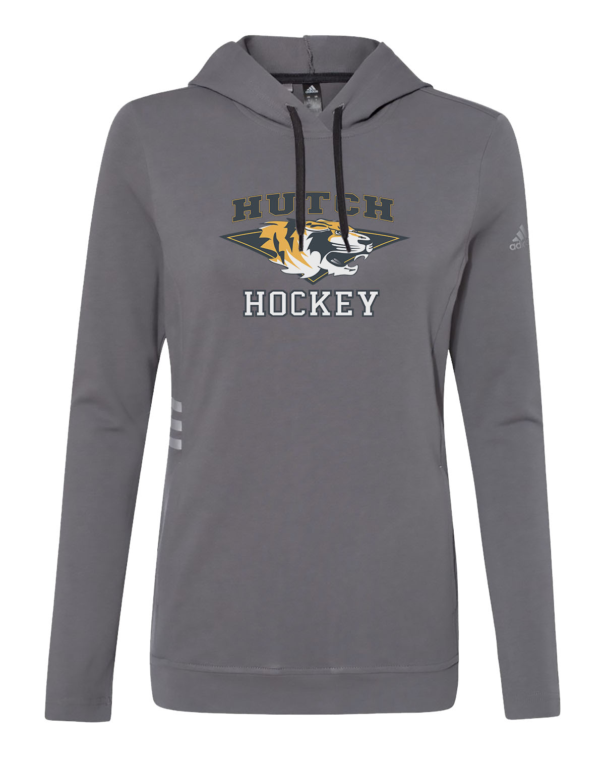 Hutchinson Hockey // Women's Lightweight Hoodie - Adidas