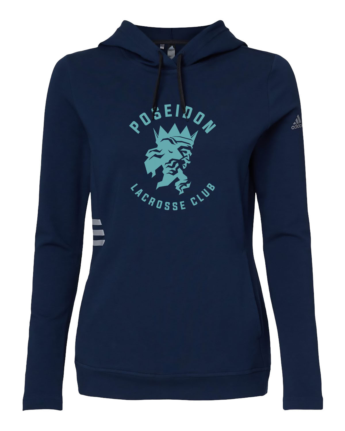 Poseidon Lacrosse // Women's Lightweight Hoodie - Adidas
