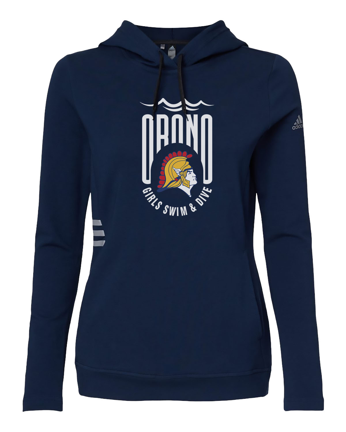 Orono Swim & Dive // Women's Lightweight Hoodie - Adidas