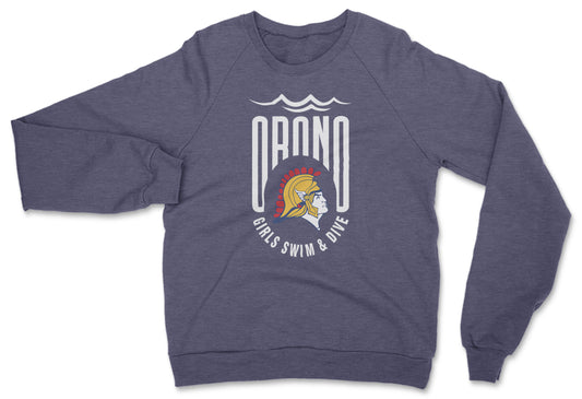 Orono Swim & Dive // Adult Fleece Crewneck