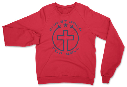 Christ Prep Football // Adult Fleece Crewneck