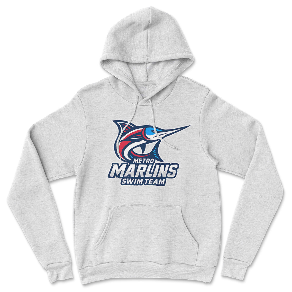 Metro Marlins // Adult Fleece Hoodie