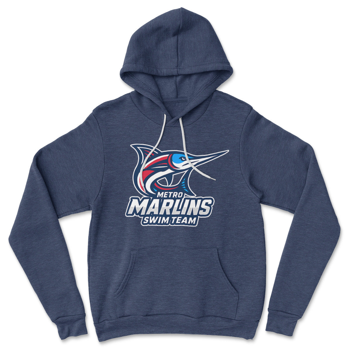 Metro Marlins // Adult Fleece Hoodie