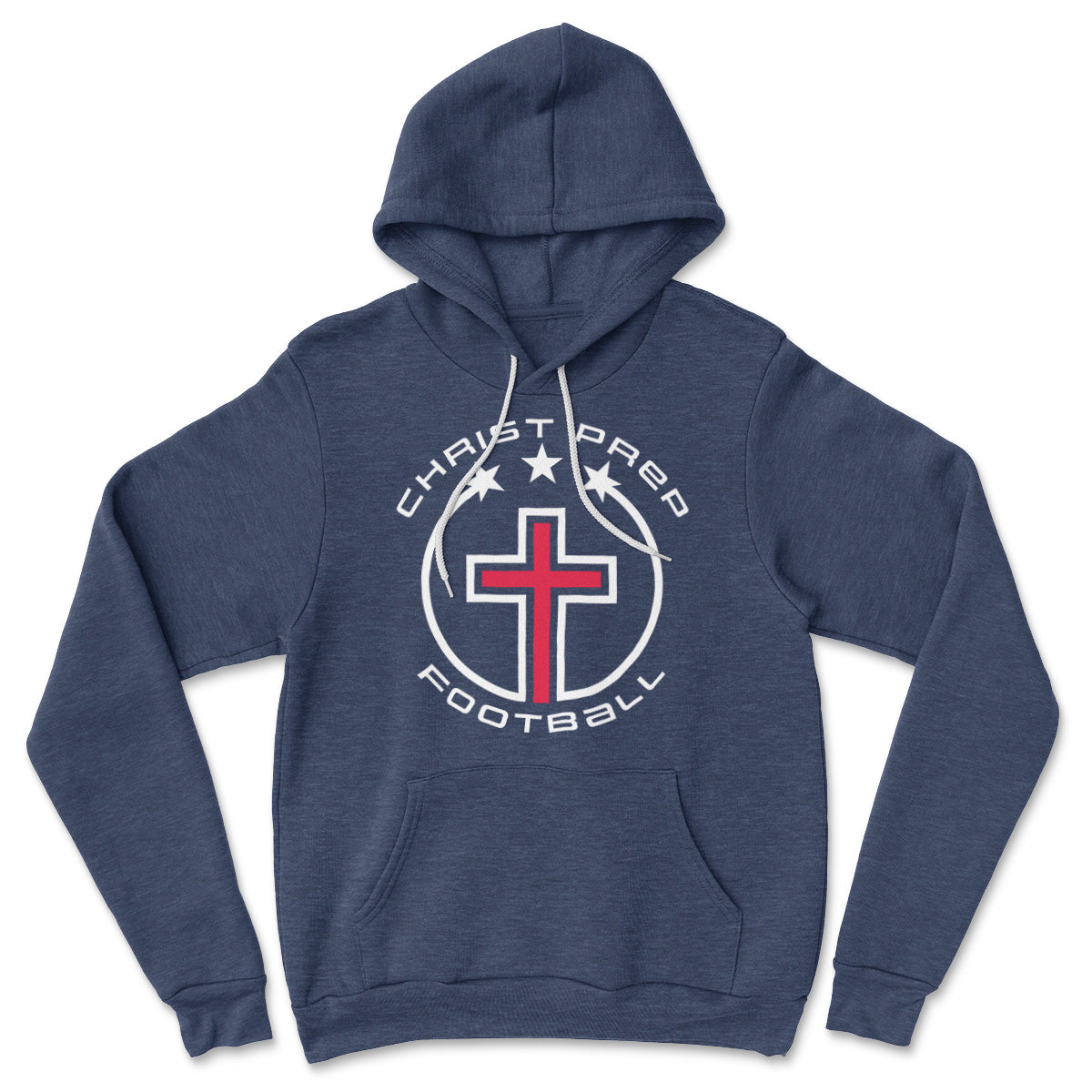 Christ Prep Football // Adult Fleece Hoodie