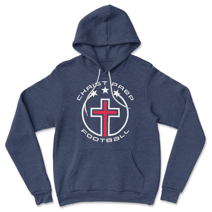 Christ Prep Football // Adult Fleece Hoodie