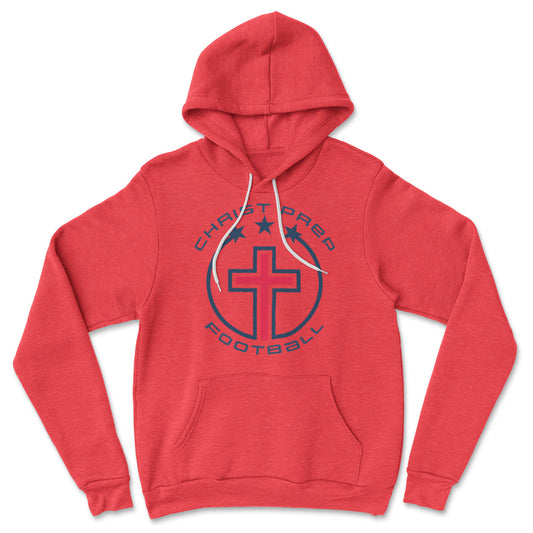 Christ Prep Football // Adult Fleece Hoodie